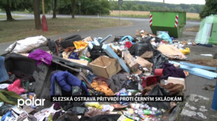 V Koblově někdo vysypal hromadu odpadu. Slezská Ostrava přitvrdí v boji s černými skládkami