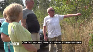 Český velvyslanec v Mexiku strávil týden ve Slezsku