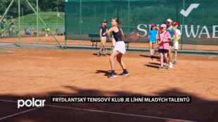 Frýdlantský tenisový klub je líhní mladých talentů