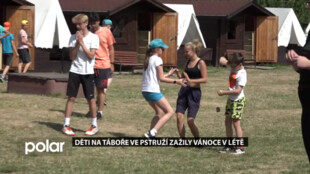Havířovské děti na táboře ve Pstruží zažily Vánoce v létě