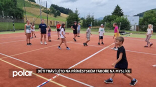 Děti z Palkovic a okolí tráví léto na příměstském táboře na Myslíku