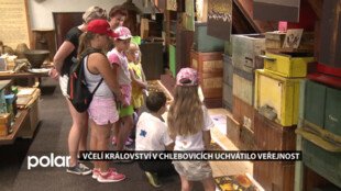 Táborové děti připravily program pro návštěvníky Včelího království v Chlebovicích