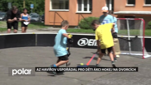 AZ Havířov uspořádal pro děti opět prázdninovou akci Hokej na dvorcích