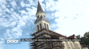 MK přispělo na obnovu kulturních památek na Opavsku. Úpravami projdou kostely a zámek
