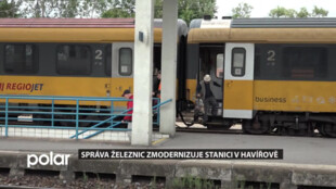 Správa železnic zmodernizuje stanici v Havířově, na nástupiště se lidé dostanou výtahem