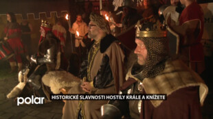 Historické slavnosti ve Frýdku-Místku přivítaly českého krále a polského knížete
