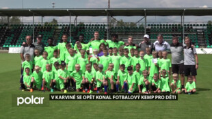 V Karviné se opět konal fotbalový kemp pro děti