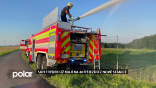 Dobrovolní hasiči z Frýdku-Místku už mají desítky výjezdů z nové stanice