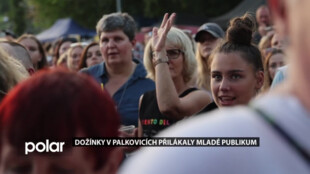 Dožínky v Palkovicích letos přilákaly mladé publikum