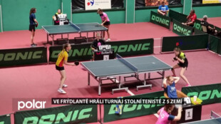 Ve Frýdlantě nad Ostravicí se v turnaji utkali stolní tenisté z 5 zemí
