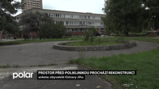 V Ostravě-Jihu pokračuje revitalizace Hrabůvky. Proměnou aktuálně prochází prostor před poliklinikou