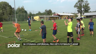 SK Stonava uspořádal pro děti fotbalový kemp