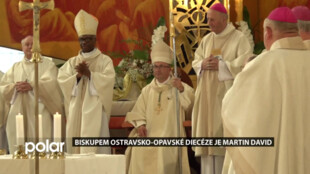 Biskupem ostravsko-opavské diecéze je Martin David