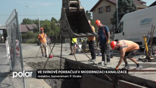 Dobrá zpráva pro životní prostředí: V Ostravě-Svinov pokračují v modernizaci kanalizace