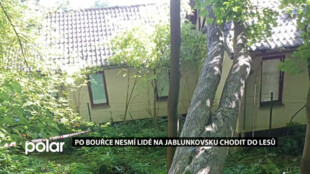 Po nedávné bouřce nesmí lidé do některých lesů na Jablunkovsku