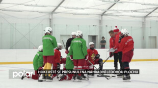 Hokejisté Opavy kvůli rekonstrukci zimního stadionu hrají a trénují na náhradní ledové ploše