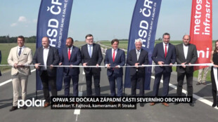 Opava se dočkala západní části severního obchvatu. Denně odkloní desetitisíce aut z centra města