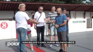 Hokejbalisté TJ Sokol Poruba slavnostně otevřeli zrekonstruované hřiště. Čekali na něj dlouhá léta
