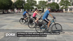 Ostrava se stává městem zaslíbeným cyklodopravě. Síť cyklostezek je neustále rozšiřována