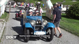 Olomouckým a MS krajem až do Karlovy Studánky projela 23. rallye autoveteránů Trofeo Niké Jeseníky