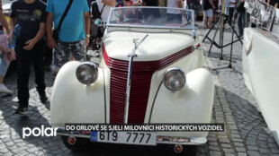 Do Orlové se sjeli milovníci historických vozidel
