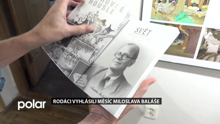 Rodáci vyhlásili měsíc Miloslava Baláše, mimo jiné autora valašských pohádek