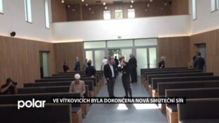 V Ostravě-Vítkovicích byla dokončena nová smuteční síň. Ta původní musela být odstraněna