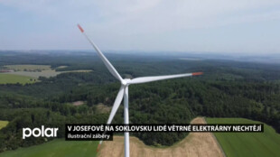 ENERGIE A KRAJ: V Josefově na Sokolovsku lidé větrné elektrárny nechtějí