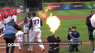 Čeští baseballisté zahájili ME v Ostravě vítězstvím