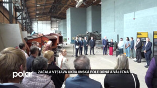 V Ostravě začala výstava Ukrajinská pole orná a válečná. Jde o součást projektu Putinův hlad