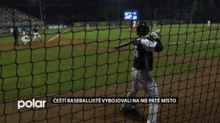 Čeští baseballisté na medaili z ME nedosáhli