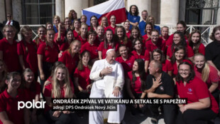 Ondrášek zpíval ve Vatikánu a po 28 letech se opět setkal s papežem