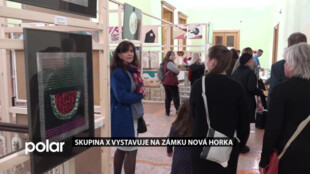 Skupina X vystavuje na zámku Nová Horka, i se studéneckou účastí