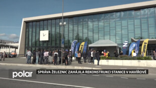 Správa železnic zahájila modernizaci stanice v Havířově, nástupiště budou již bezbariérová