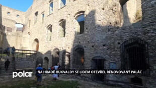 Na hradě Hukvaldy se lidem otevřel renovovaný palác