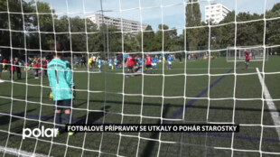 Na Šoupalce v Ostravě-Porubě se malí fotbalisté utkali o pohár starostky