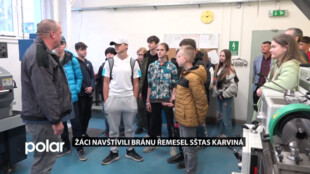 Žáci základních škol navštívili Bránu řemesel SŠTaS Karviná, čekaly na ně novinky