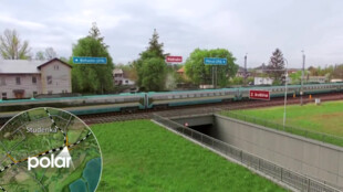 Správa železnic se domluvila s majitelem pozemku, stavba podjezdu trati ve Studénce začne v roce 2025