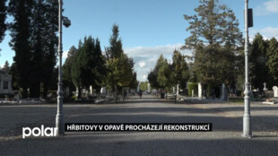 Hřbitovy v Opavě procházejí rekonstrukcí. Město investuje i do těch, které mu nepatří