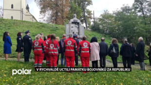 V Rychvaldě uctili památku bojovníků za samostatnou republiku