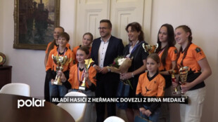 Mladí hasiči z Heřmanic dovezli z republikového šampionátu medaile z běhu s překážkami