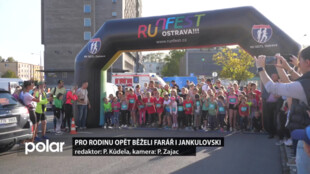 Pro rodinu opět běželi farář i Jankulovski, stovky lidí tak pomáhaly rodině Ruibarových