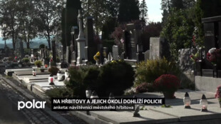 Dušičky se blíží. Policisté dohlížejí na hřbitovy i bezpečnost silničního provozu v jejich okolí