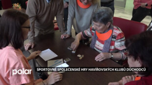 V domově seniorů Luna se konal 20. ročník sportovně společenských her klubů důchodců