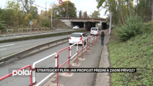 Hlavní nádraží v Ostravě a zadní Přívoz by mohla v budoucnu propojit lávka