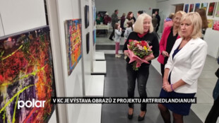 V Kulturním centru je výstava obrazů z projektu Artfriedlandianum spřátelených Frýdlantů