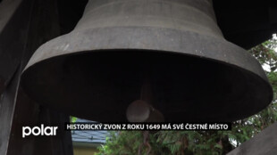 Do Píště se po dlouhých letech vrátil historický zvon z roku 1649. Už má i čestné místo
