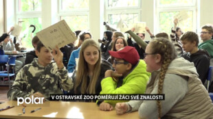 V ostravské ZOO poměřili školáci své znalosti. Soutěže mladých zoologů se účastní školy z celého kraje