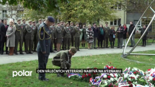Den válečných veteránů nabývá na významu. Ostrava si ho připomněl v Parku Čs. letců