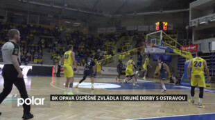 BK Opava úspěšně zvládla i druhé derby s Ostravou. Dramatické utkání nakonec vyhrála 80:75